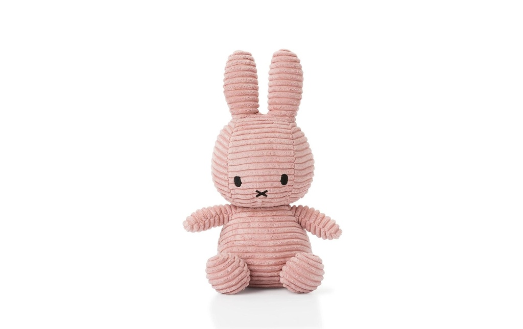 Bon Ton Toys Miffy ECO Velours côtelé rose 23 cm