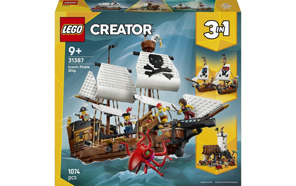 LEGO® Creator Bateau pirate mythique 31387