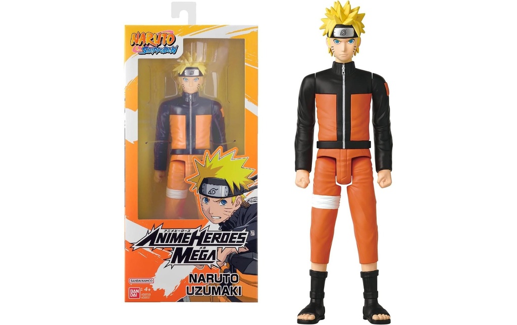 BANDAI Méga Uzumaki Plastique multicolore 30 cm