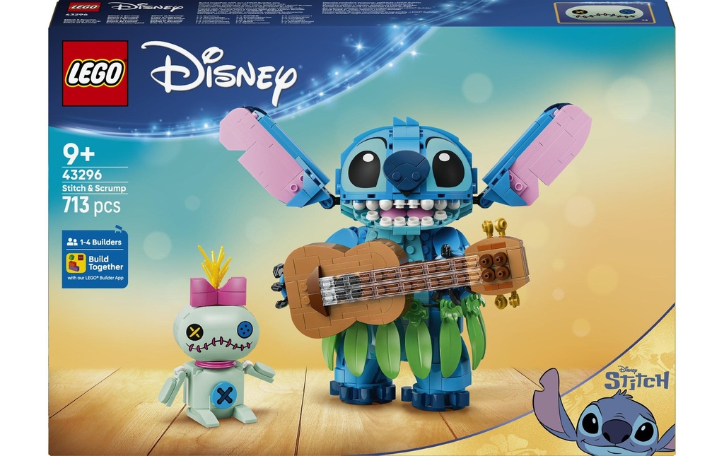 LEGO® Disney Jeux de plage avec Lilo et Stitch 43296
