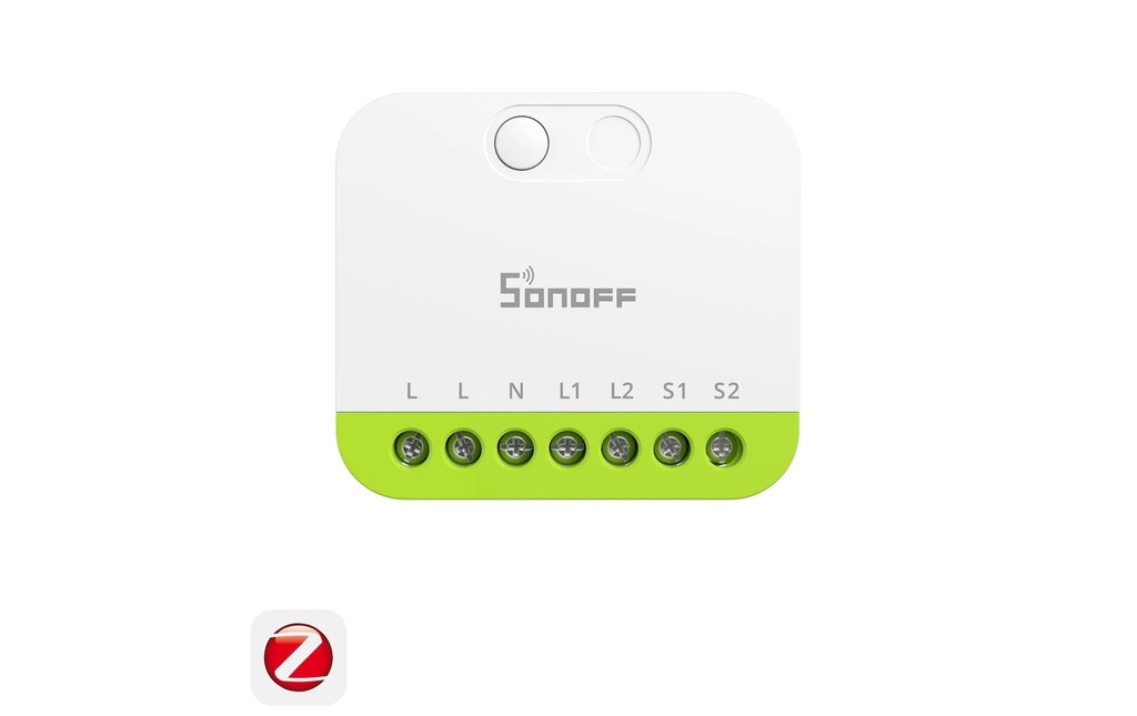 SONOFF MINI-ZB2GS ZigBee 2 canaux encastrés plastique blanc