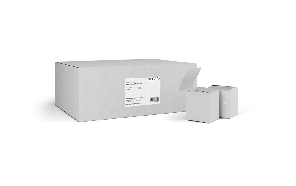 CWS Papier toilette 2à plusieurs couches, Blanc/Aucune indication