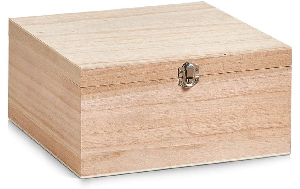 Zeller Present Boîte de rangement Bois Brun