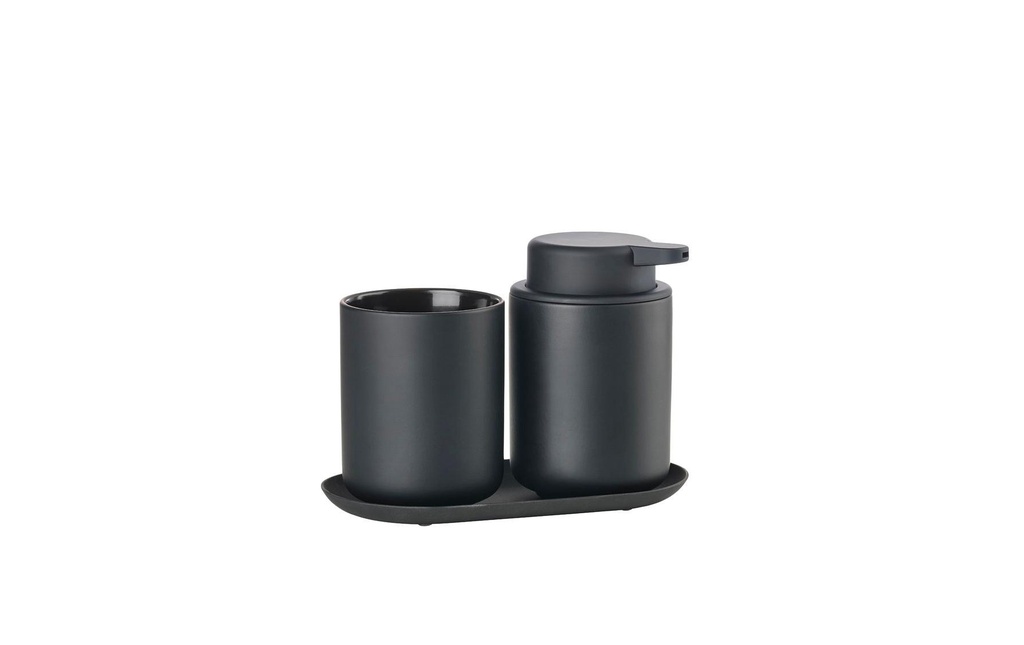 Zone Denmark Distributeur de savon Ume 250 ml, Noir