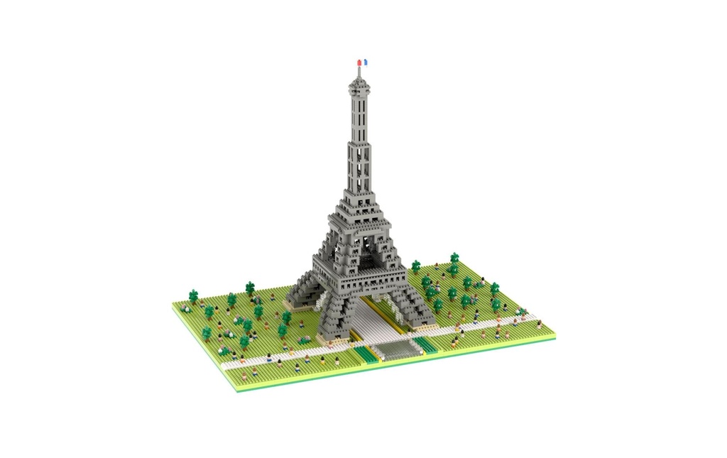BRIXIES Modèle construction Tour Eiffel de 2814 briques
