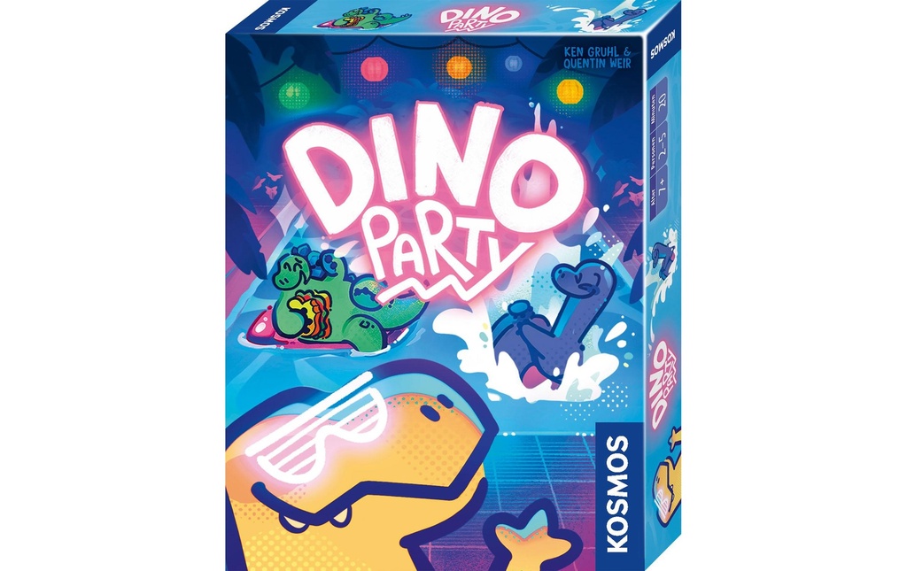 Kosmos Jeux de cartes Fête des dinosaures -DE-