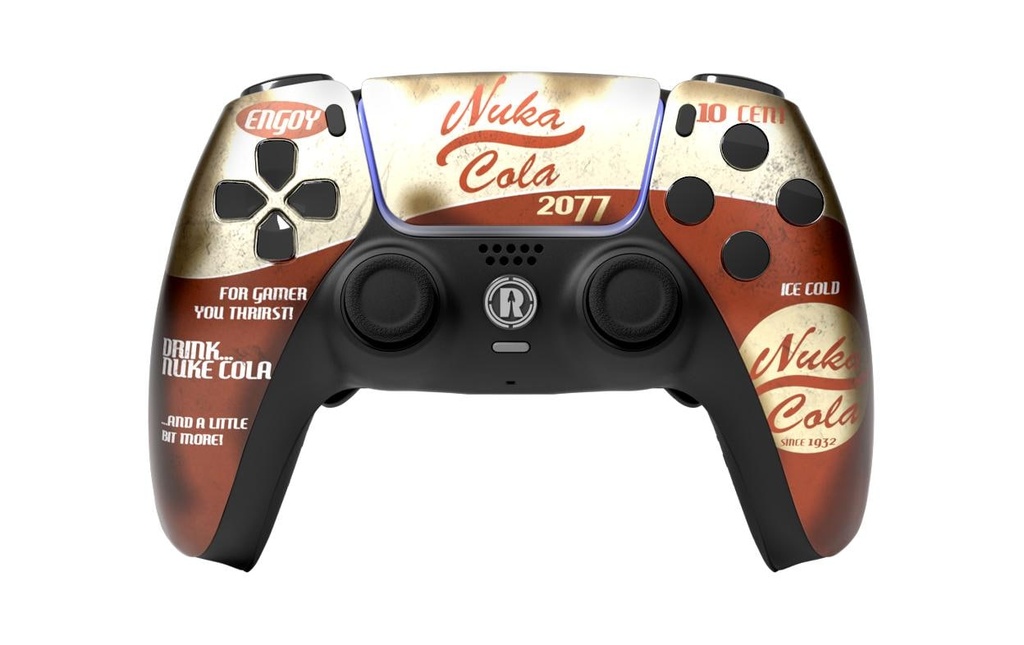 Rocket Games Manette Rocket Force X Black  Nuka Cola Effet de réverbération