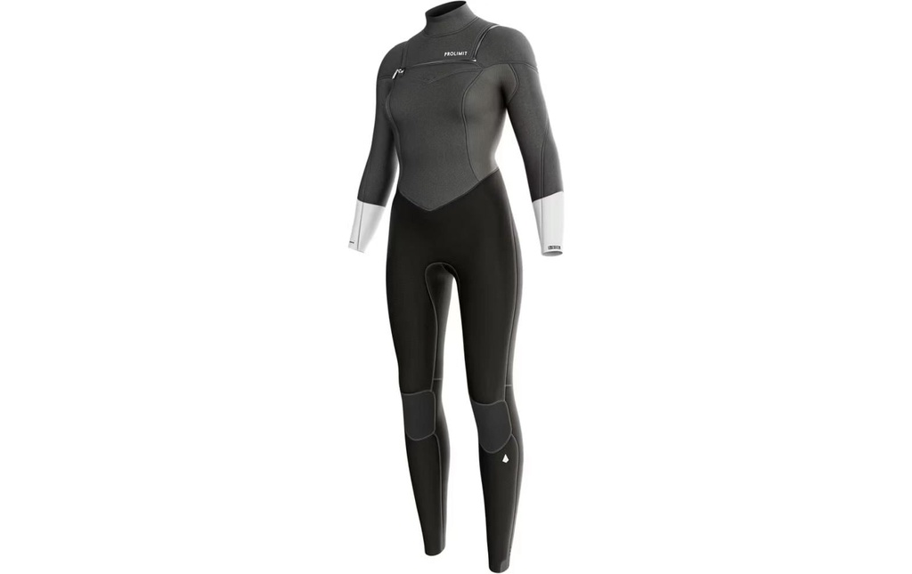 Prolimit Muta Fire Steamer Freezip 5/4 36, Noir/Gris