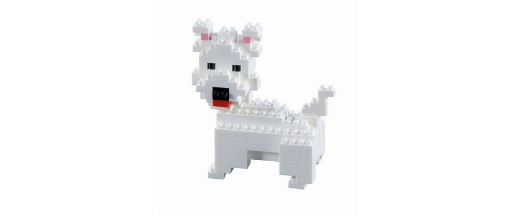 BRIXIES Modèle construction Chien de 95 briques