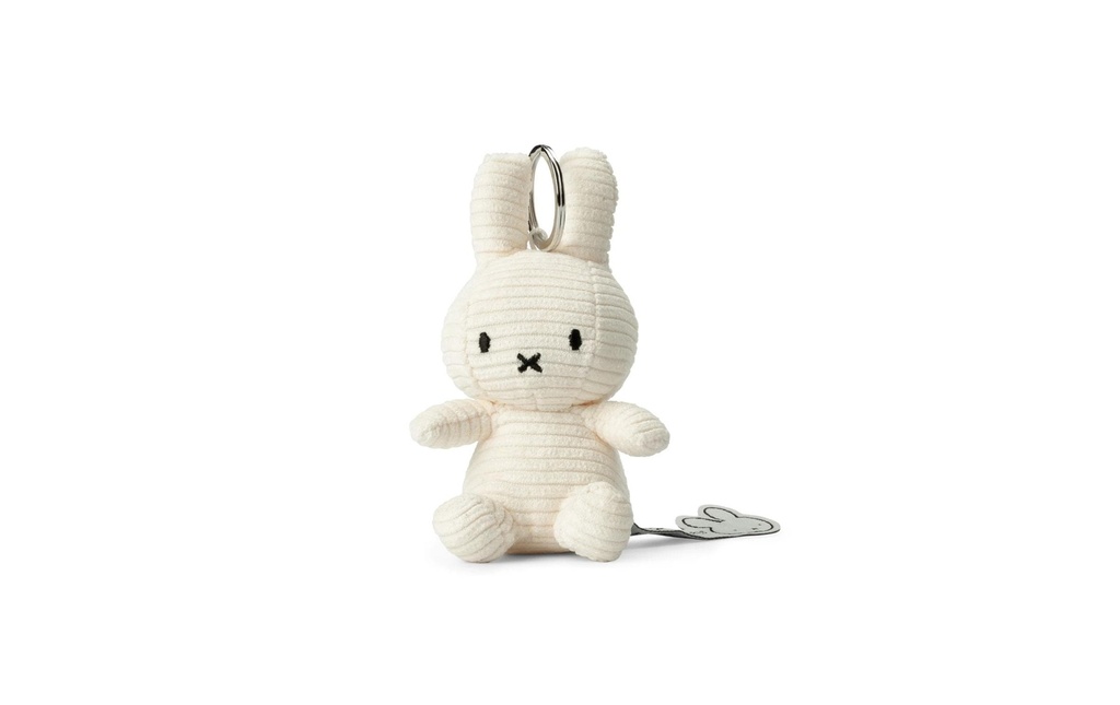 Bon Ton Toys Miffy ECO velours côtelé blanc 10 cm