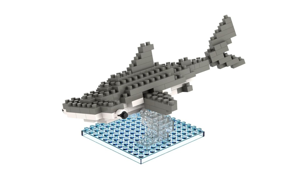 BRIXIES Modèle construction Requin-marteau de 120 briques
