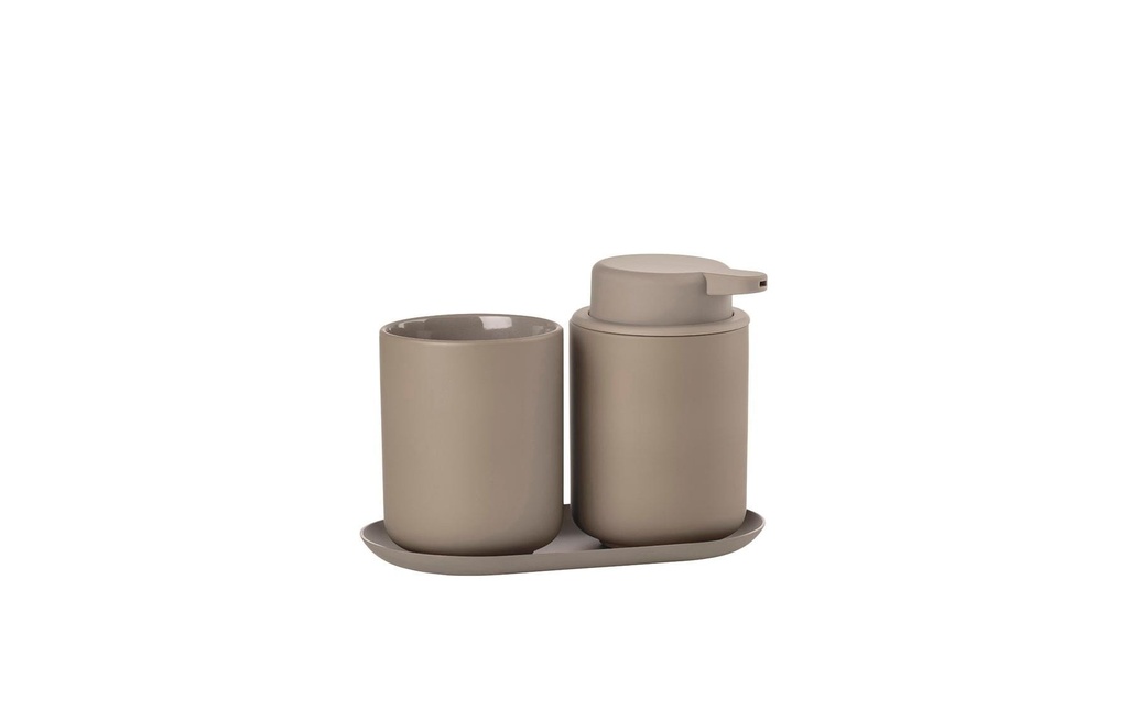 Zone Denmark Distributeur de savon Ume 250 ml, Taupe