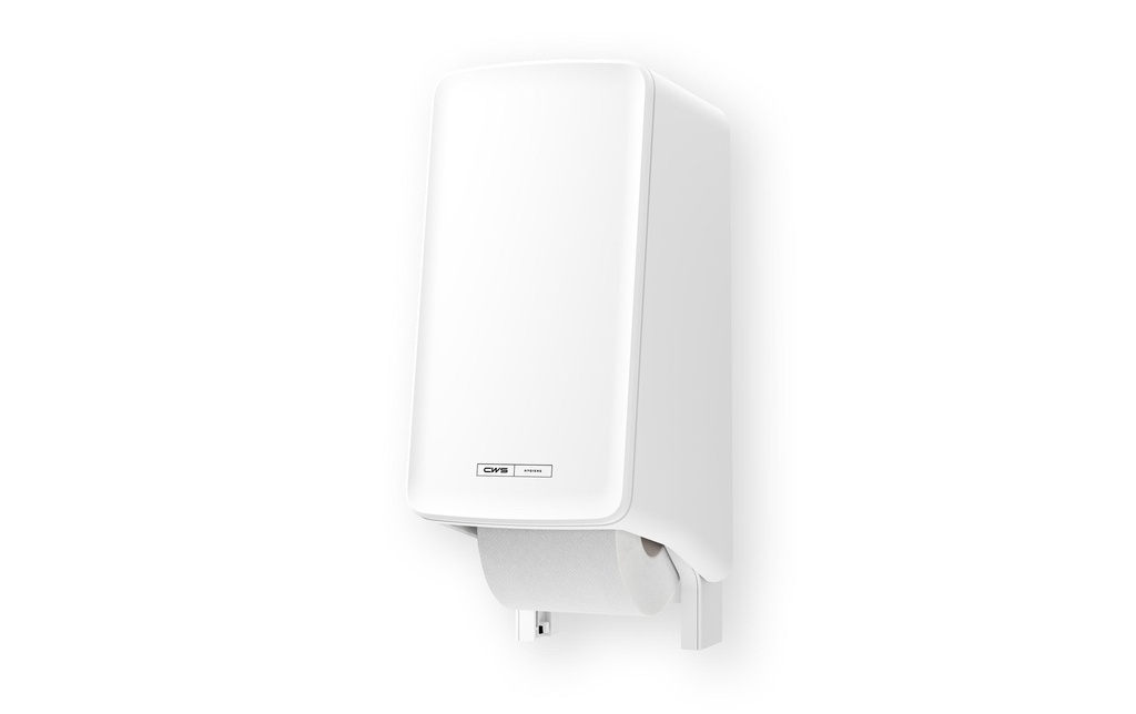CWS Distributeur de papier toilette PureLine Argenté/Blanc/Menthe
