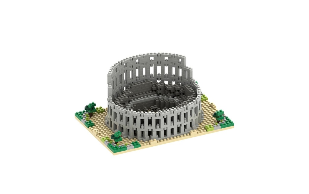 BRIXIES Modèle construction Colisée de Rome de 896 briques