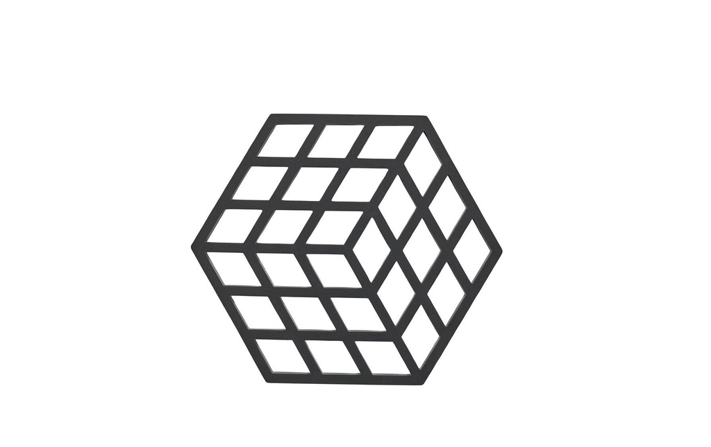 Zone Denmark Dessous de plat Cube Noir
