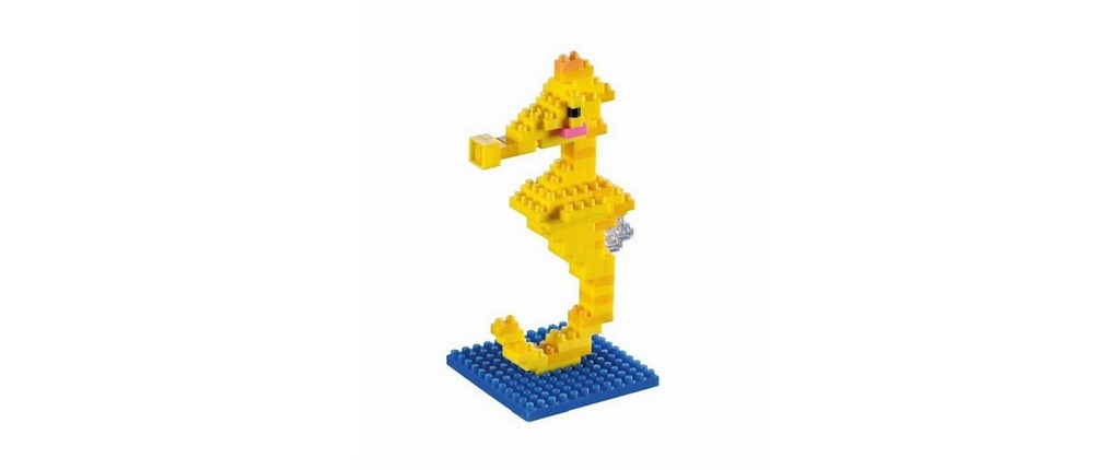 BRIXIES Modèle construction Hippocampe de 85 briques