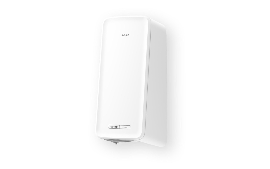 CWS Distributeur de savon PureLine 600 ml, Blanc