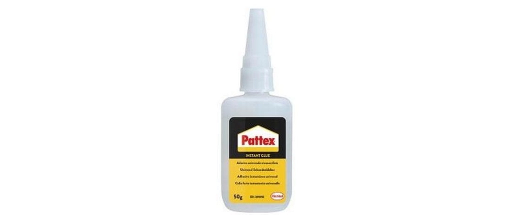 Pattex Colle instantanée 50 ml, Transparent