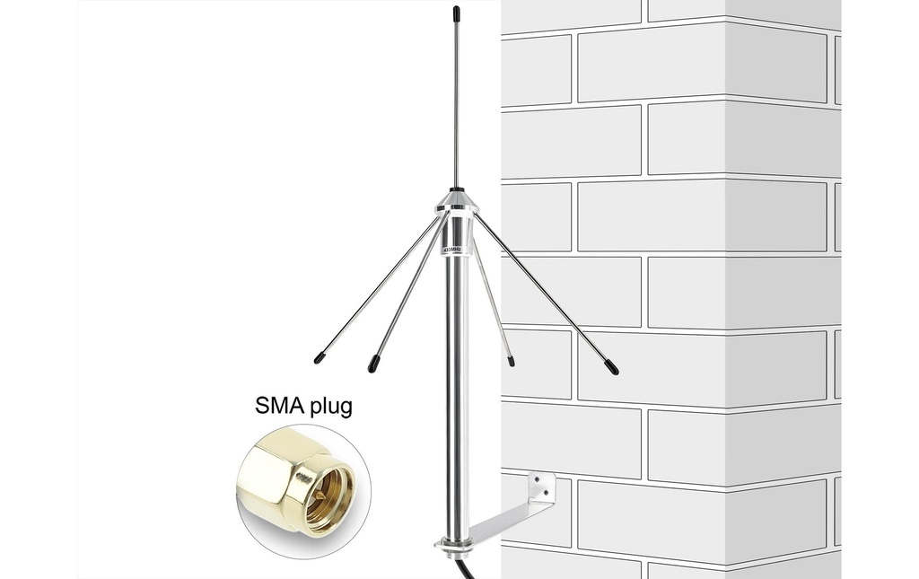 Delock Antenne SMA 3 dBi Rayonnement directionnel
