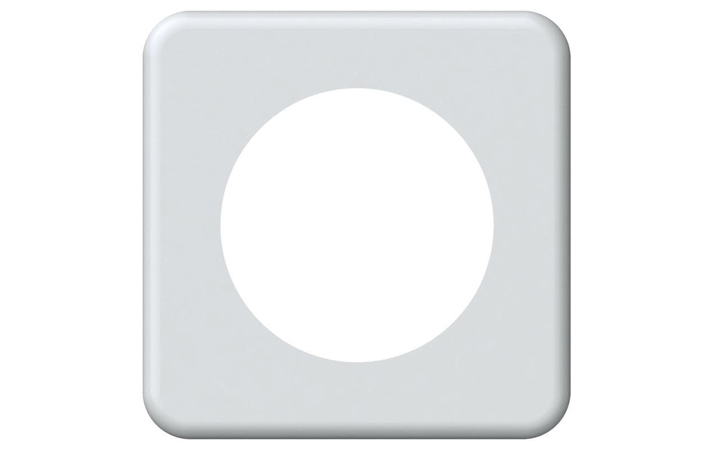 Hager ORIGIN Cadre de finition encastré 1-FACH Ø 58 mm ws