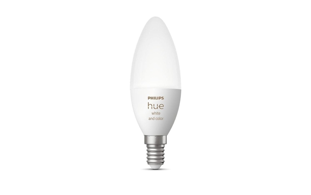 Philips Hue Hue WCA B39 E14 Lampe bougie LED intelligente 500 lm