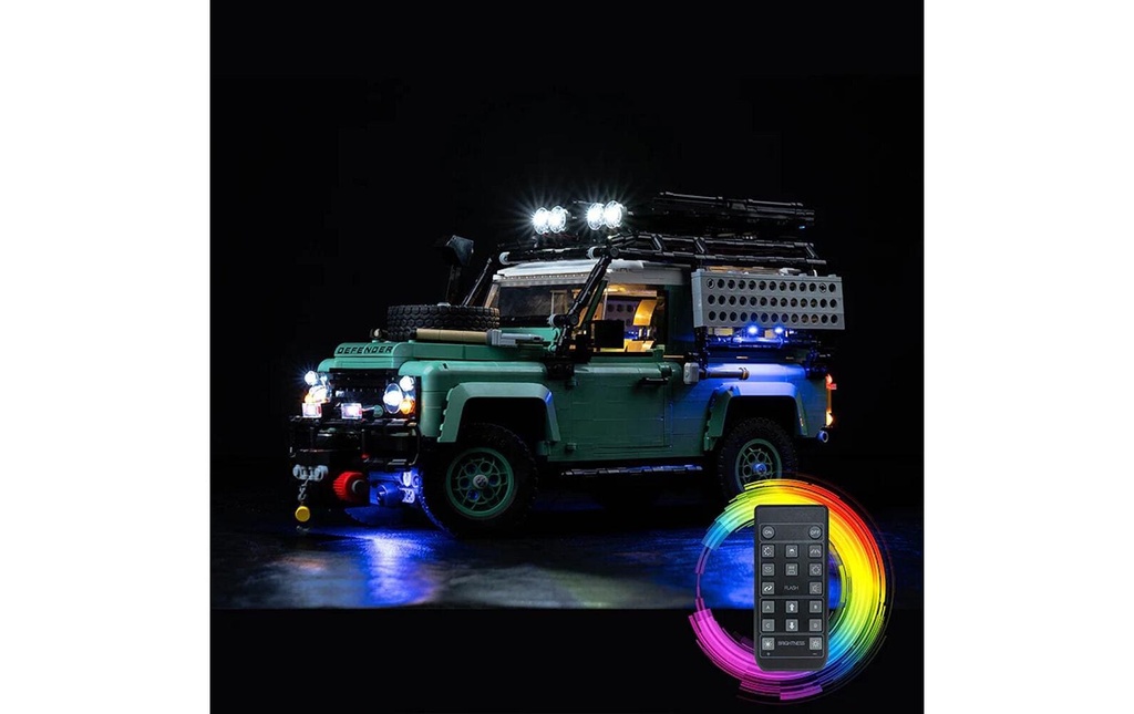 BrickBling Lumières-LED pour LEGO® 10317 Land Rover Classic