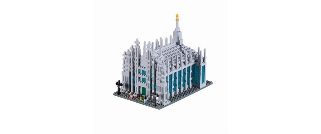 BRIXIES Modèle construction Cathédrale de Milan de 1200 pièces