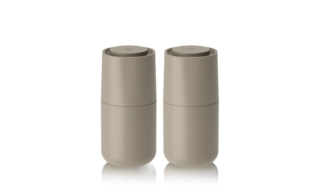Rosti Moulins à sel et à poivre Agnes 10 cm, Grey