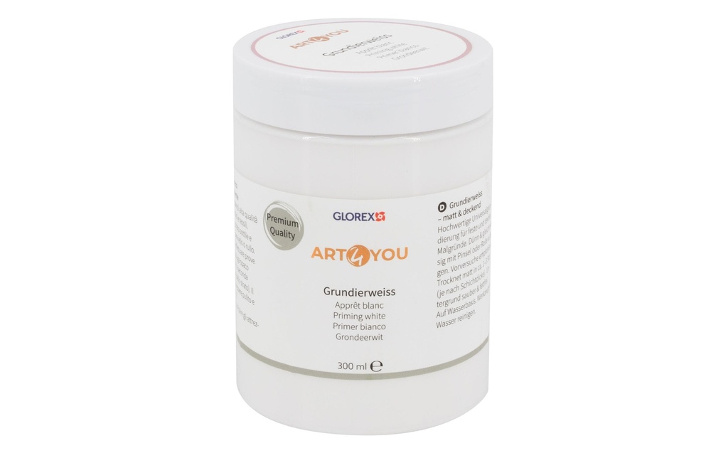 Glorex Blanc de fond Glorex 300 ml, Blanc