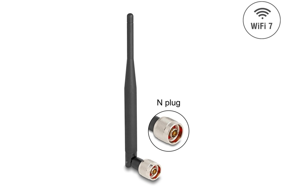 Delock Antenne N-Type 3 dBi Rayonnement omni directionnel