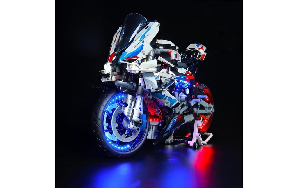 BrickBling Lumières-LED pour LEGO® 42130 BMW Moto M1000 RR