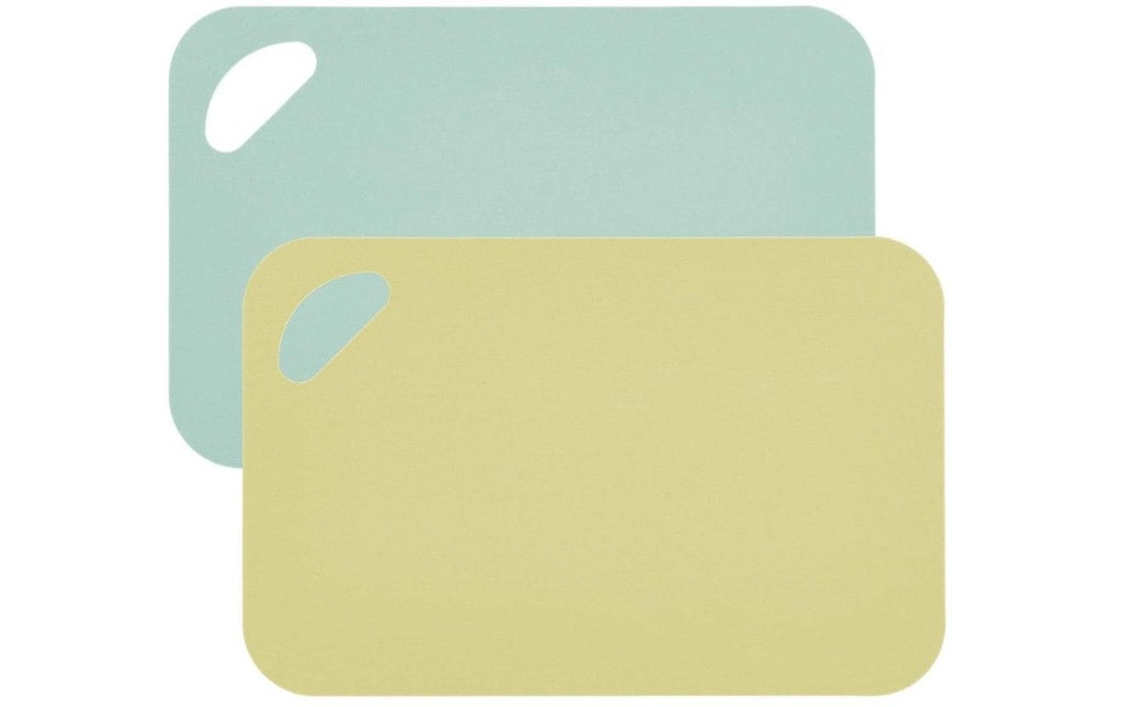 Zeller Present Kits de planches à découper Jaune/vert 19 cm  x 29 cm