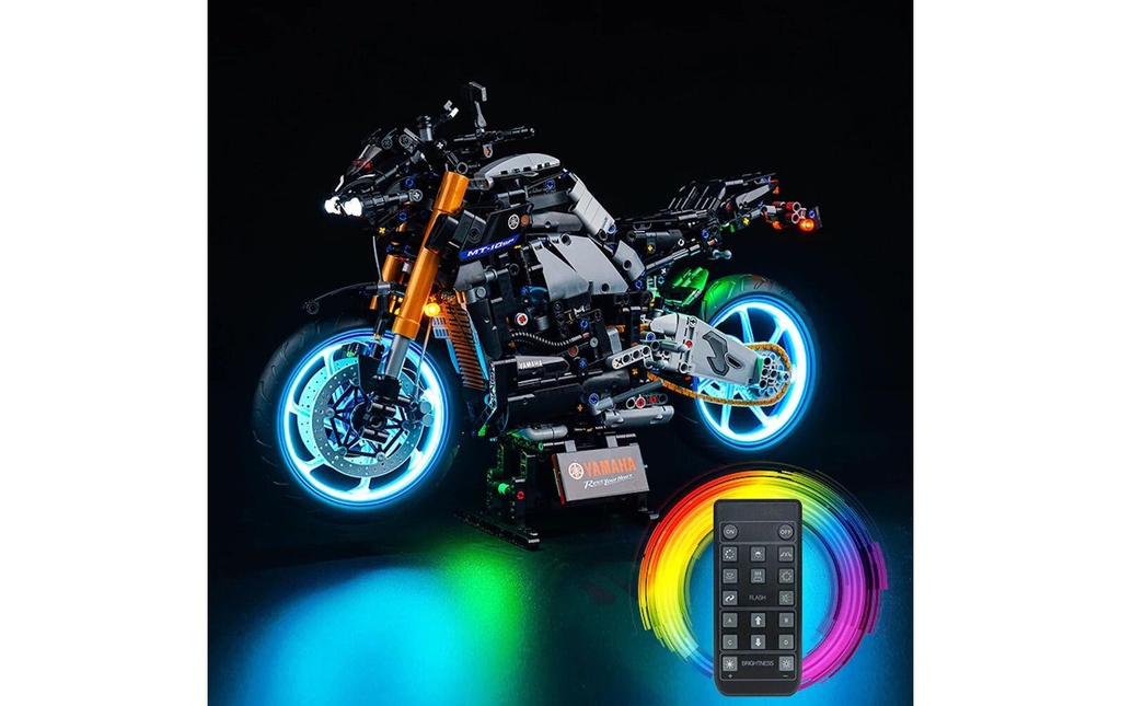 BrickBling Lumières-LED pour LEGO® 42159 Yamaha MT10 SP