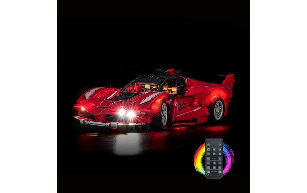 BrickBling Lumières-LED pour LEGO® 42212 Ferrari FXX K