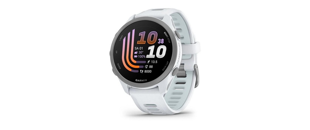 GARMIN Forerunner 170 OLED Silicone Blanc