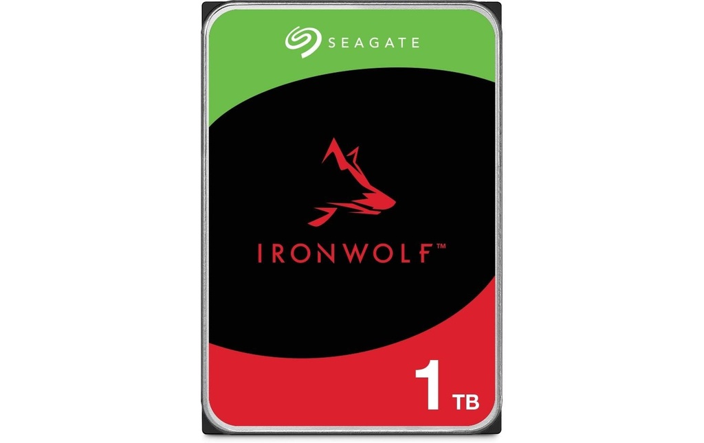 Seagate Disque dur IronWolf 3.5 SATA 1 TB