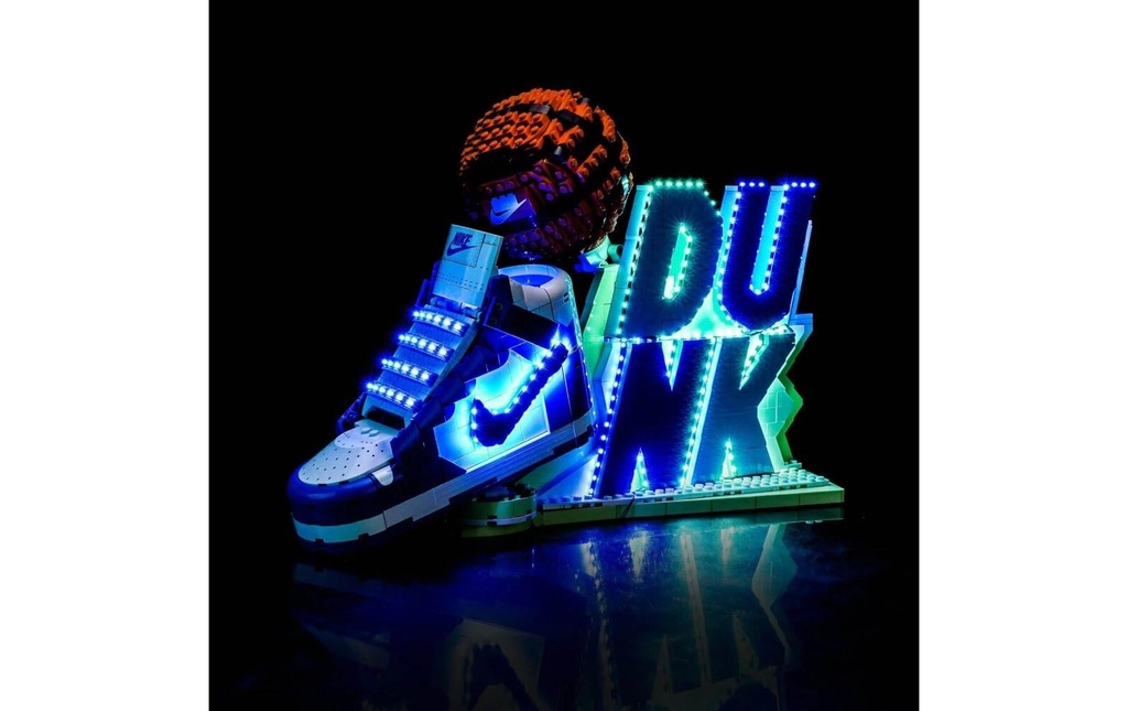 BrickBling Lumières-LED pour LEGO® 43008 Nike Dunk x