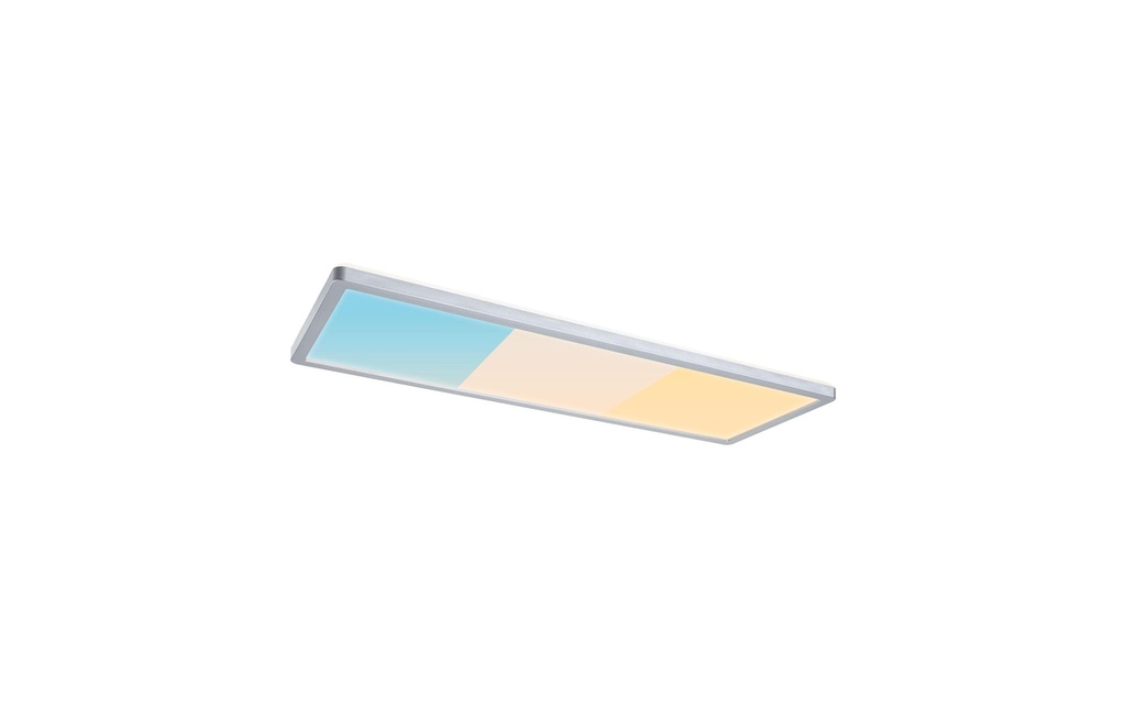 Paulmann Panneau LED Atria Shine IP44 carré 560 x 200 mm chrome optique