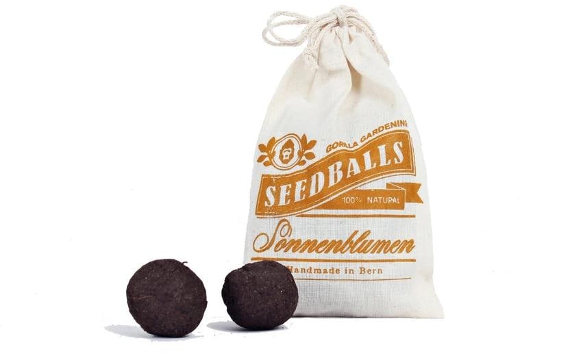 Gorilla Gardening Seedballs tournesol