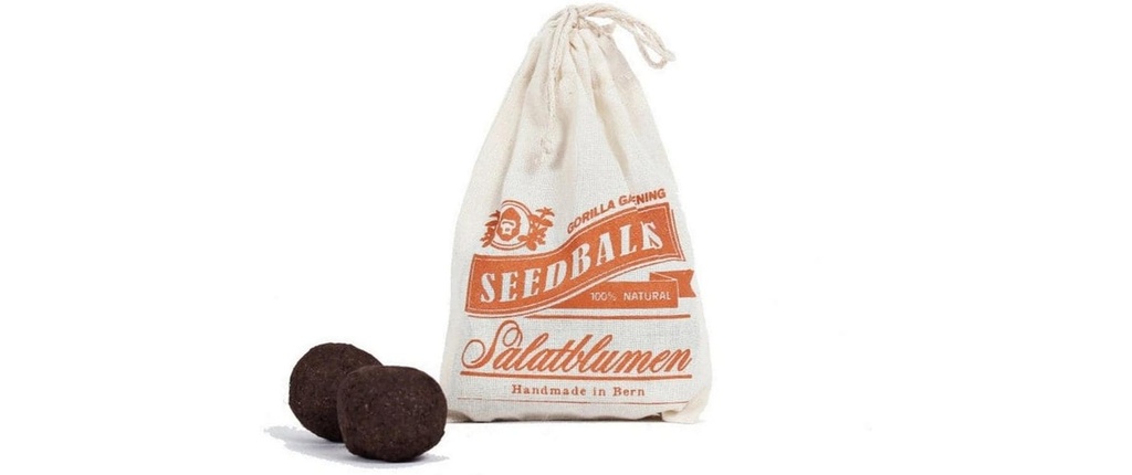 Gorilla Gardening Seedballs fleurs de laitue
