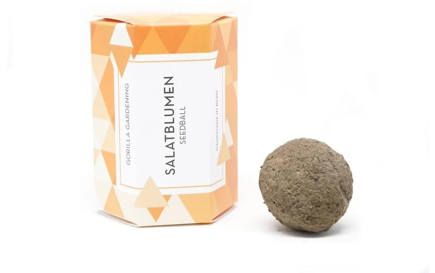 Gorilla Gardening Fleurs de laitue Seedball à l'unité