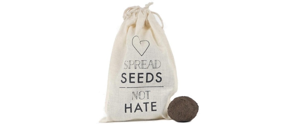 Gorilla Gardening Seedballs SPREAD SEEDS – NOT HATE