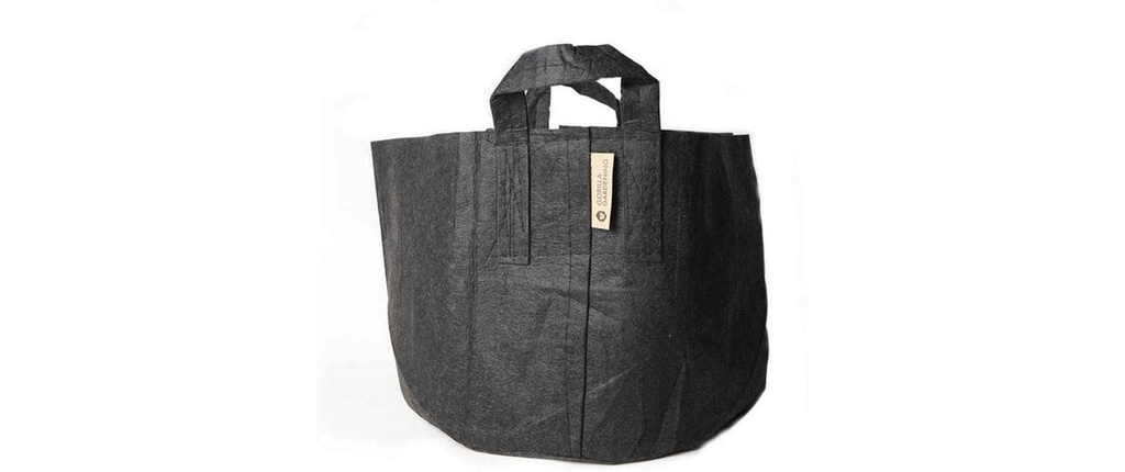 Gorilla Gardening Sac à plantes Noir