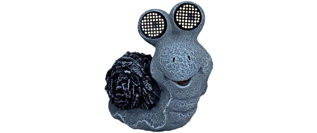 Dameco Éclairage de jardin Vis sans fin solaire