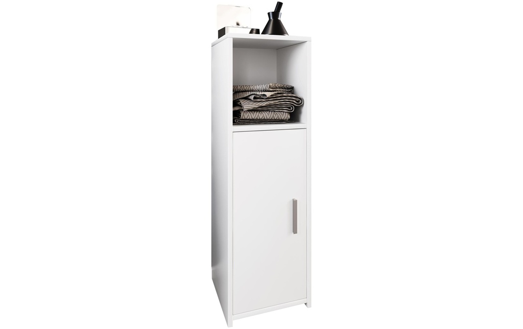 VCM Étagère de salle de bain Zalo L 30 x 95 cm, blanc