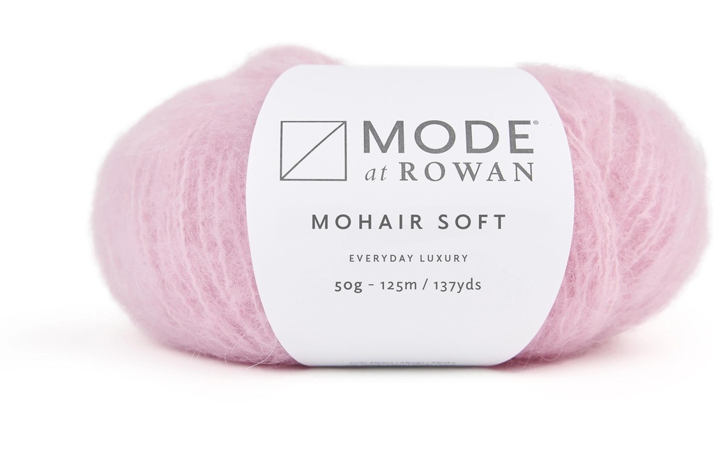 Mode at Rowan Laine Mode Mohair Soft 50 g, 125 m, rose