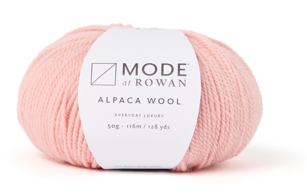 Mode at Rowan Laine Laine d'alpaga 50 g, 116 m, rose