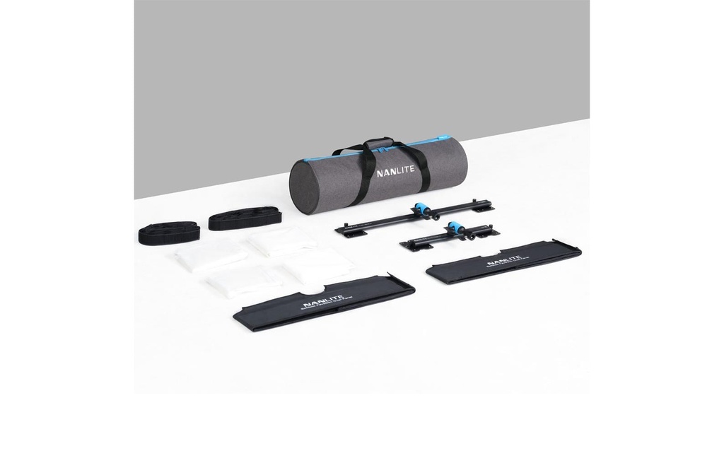 Nanlite Kit de couplage double panneau (PavoSlim) Noir