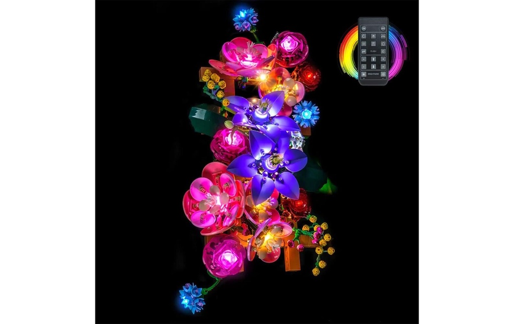 BrickBling Lumières-LED pour LEGO® 11503 Des fleurs sur le mur