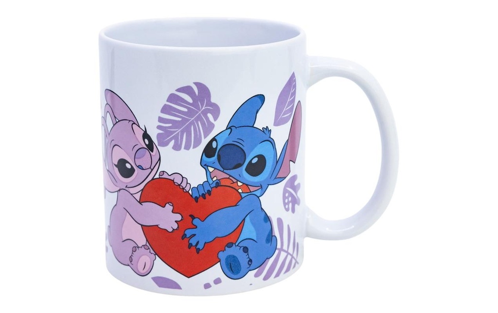 Stor Tasse universelle Angel & Stitch 325 ml